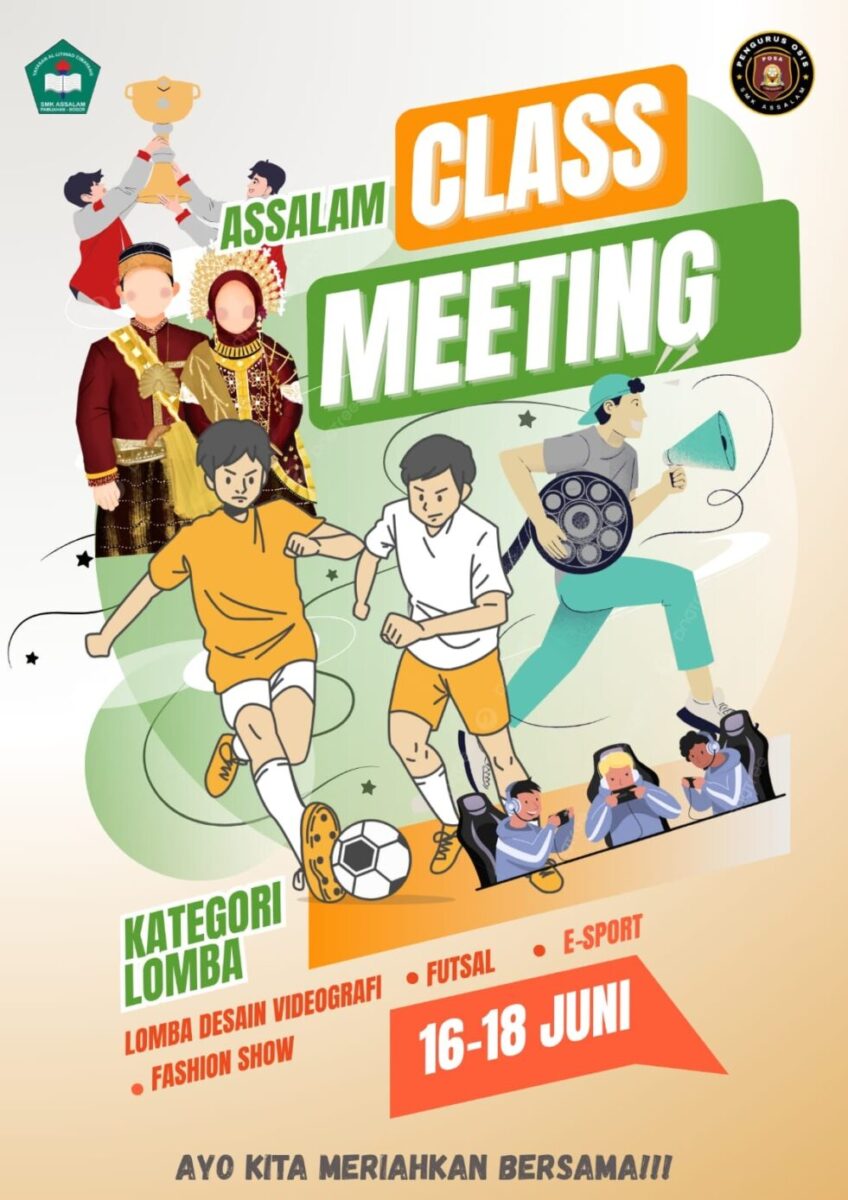 Semarak Class Meeting SMK Assalam Pamijahan: Bakat dan Kreativitas Siswa Berpadu dalam Ajang Kompetisi